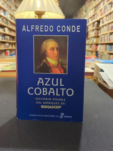 Portada del libro de Azul cobalto