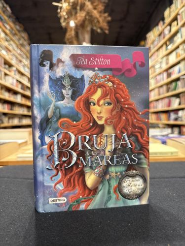 Portada do libro de Tea Stilton, Bruja de las mareas