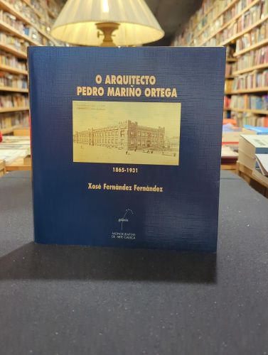 Portada do libro de O arquitecto Pedro Mariño Ortega