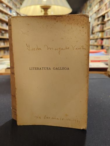 Portada do libro de Literatura gallega
