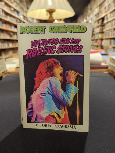 Portada do libro de Viajando con los Rolling Stones