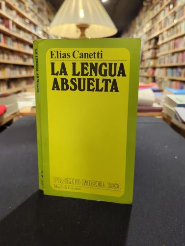 Portada do libro de La lengua absuelta