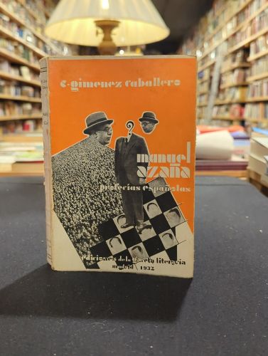 Portada del libro de Manuel Azaña (profecías españolas)