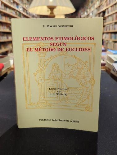 Portada do libro de Elementos etimológicos según el método de Euclides