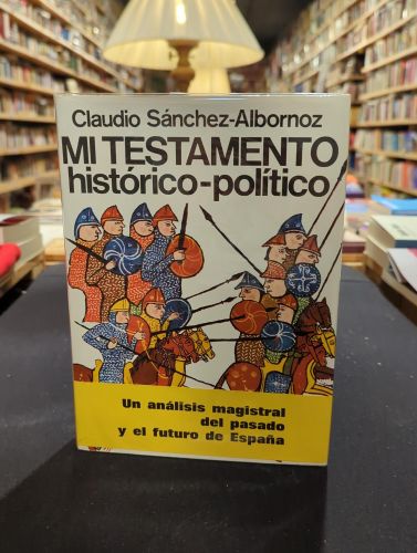 Portada del libro de Mi testamento histórico-político