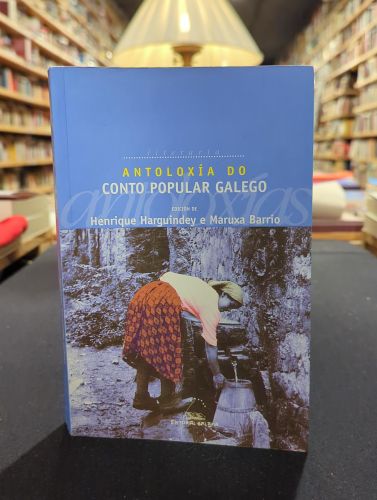 Portada do libro de Antoloxía do conto popular galego