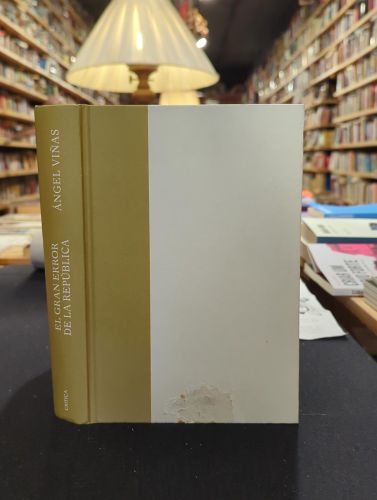 Portada del libro de El gran error de la República