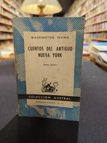 Portada do libro de Cuentos del antiguo Nueva York 