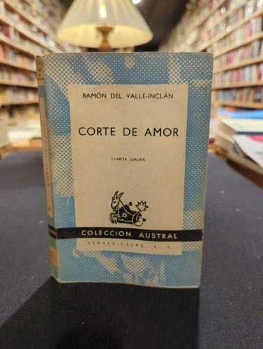 Portada do libro de Corte de amor