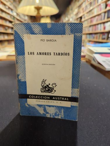 Portada do libro de Los amores tardíos 