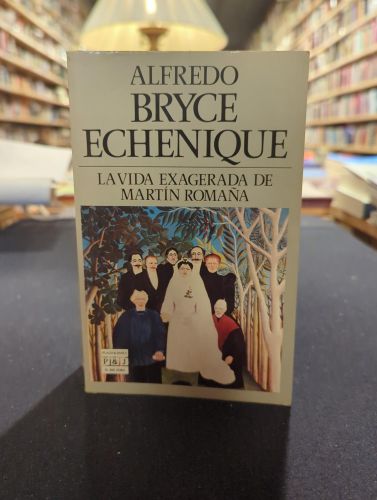 Portada do libro de La vida exagerada de Martín Romaña