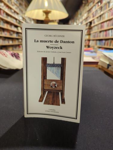 Portada del libro de La muerte de Danton