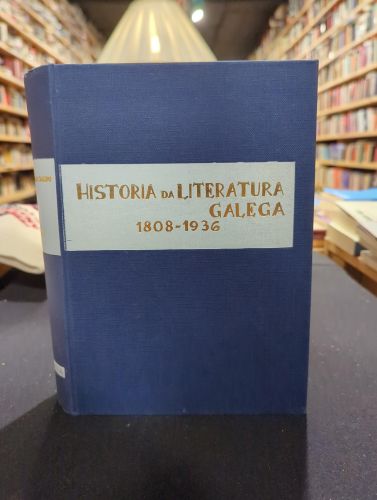 Portada do libro de Historia da literatura galega contemporánea