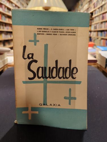 Portada do libro de La saudade