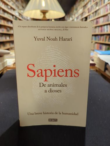 Portada del libro de Sapiens. De animales a dioses