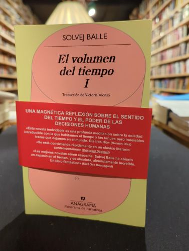 Portada del libro de El volumen del tiemo I