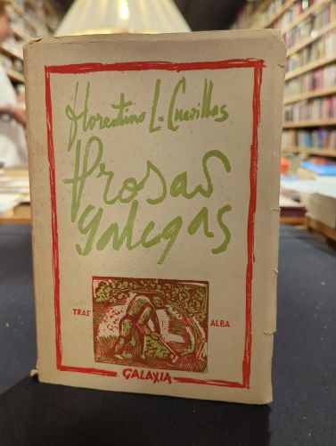 Portada do libro de Prosas galegas (1ª edición)