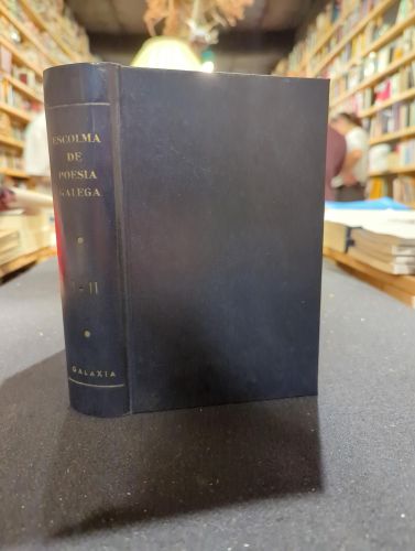 Portada do libro de Escolma de poesía galega