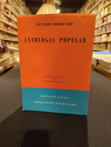 Portada do libro de Antología Popular
