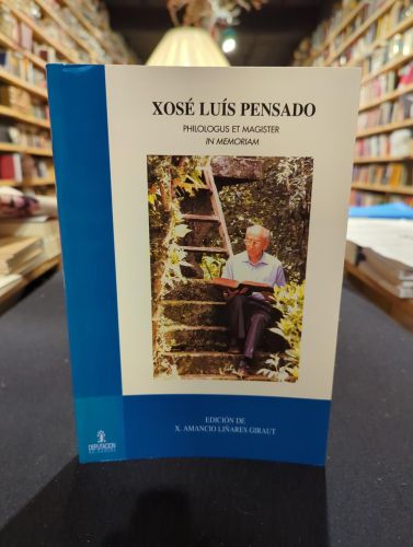 Portada do libro de Xosé Luis Pensado, Philologus et magister