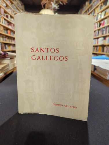 Portada do libro de Santos galegos