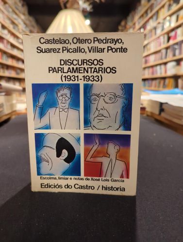 Portada del libro de Discursos parlamentarios (1931-1933)