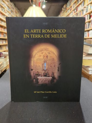 Portada del libro de El arte románico en terra de Melide