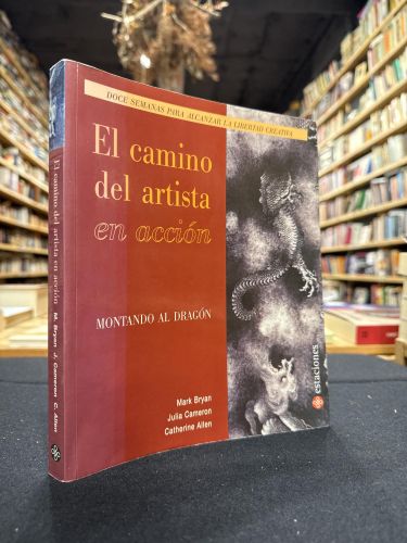 Portada do libro de Camino del artista en acción