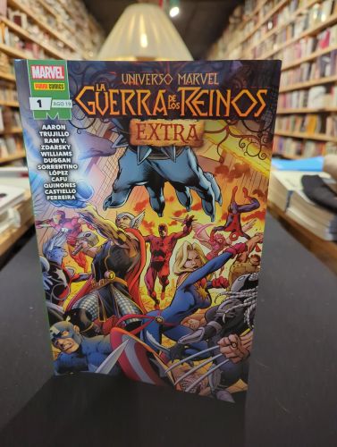 Portada del libro de La Guerra de los Reinos EXTRA