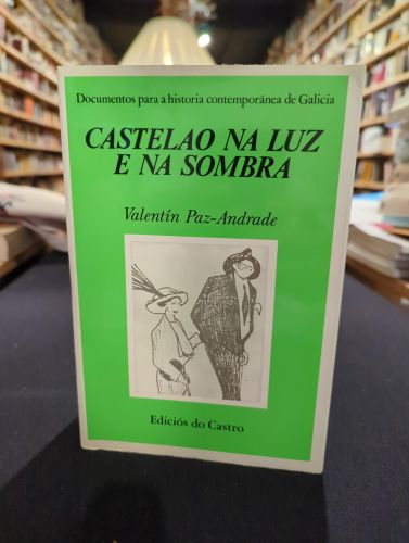 Portada del libro de Castelao na luz e na sombra