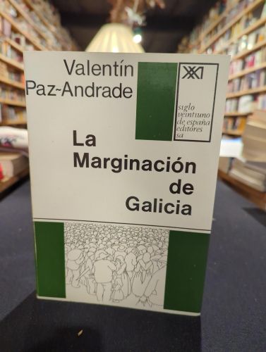 Portada del libro de La marginación de Galicia