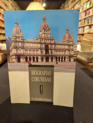 Portada del libro de Biografías coruñesas