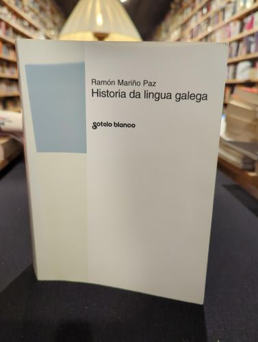 Portada do libro de Historia da lingua galega