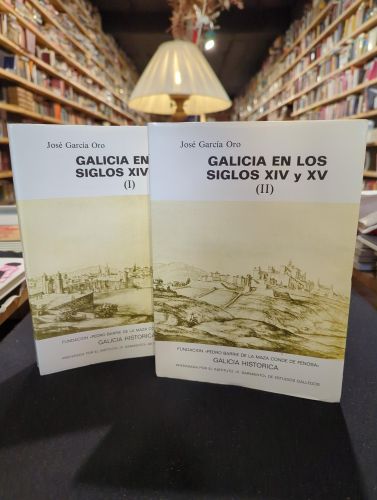 Portada del libro de Galicia en los siglos XIV y XV (2 volumes)