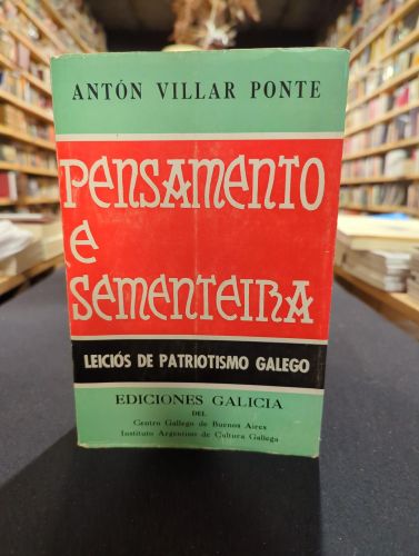 Portada del libro de Pensamento e sementeira