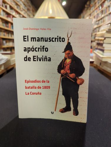 Portada del libro de El manuscrito apócrifo de Elviña