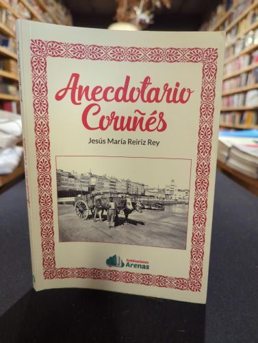 Portada do libro de Anecdotario coruñés