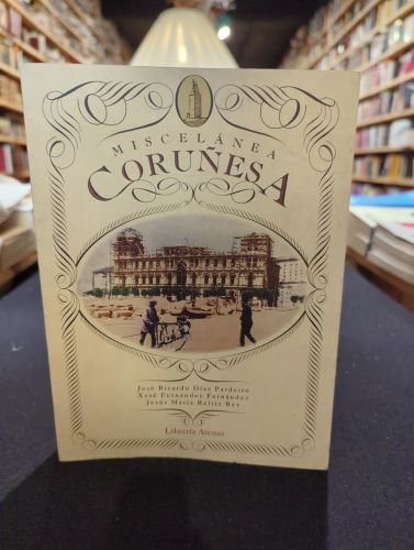 Portada do libro de Miscelánea coruñesa