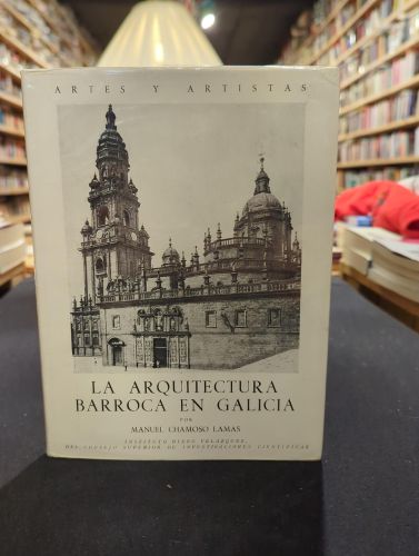 Portada del libro de La arquitectura barroca en Galicia
