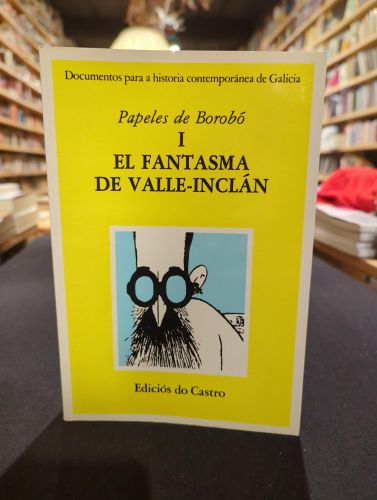 Portada do libro de Papeles de Borobó I: El fantasma de Valle-Inclán