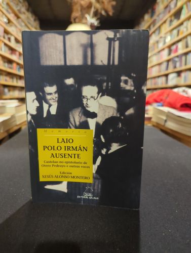 Portada do libro de Laio polo irmán ausente. Castelao no espistolario de Otero Pedrayo e outras voces