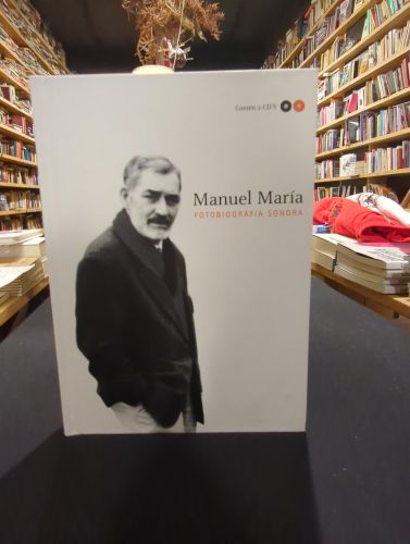 Portada do libro de Manuel María, fotobiografía sonora