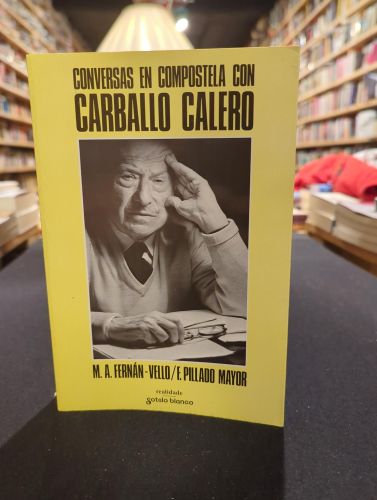 Portada do libro de Conversas en Compostela con Carballo Calero