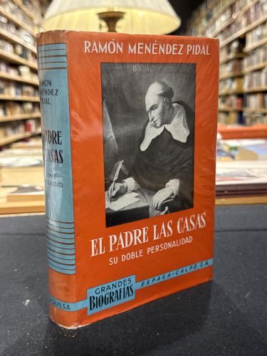 Portada do libro de El padre Las Casas. Su doble personalidad