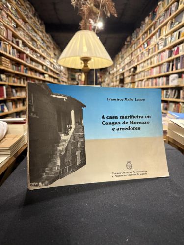 Portada do libro de A casa mariñeira en Cangas de Morrazo e arredores