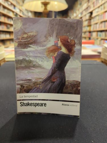 Portada del libro de La tempestad