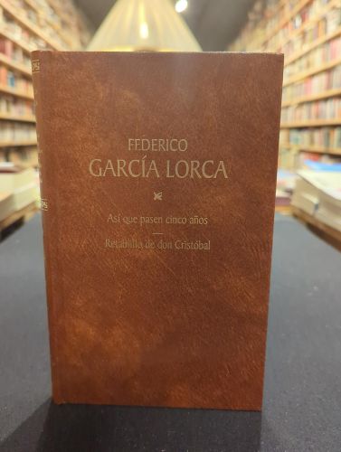 Portada del libro de Así que pasen cinco años. Retablillo de don Cristóbal
