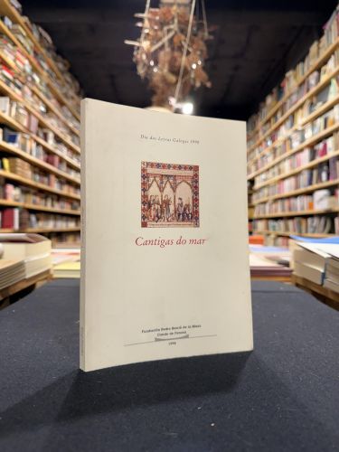 Portada do libro de Cantigas do mar