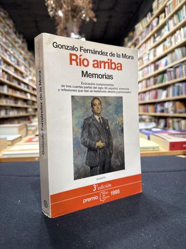 Portada do libro de Río arriba