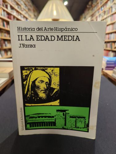 Portada do libro de Historia del Arte Hispánico II. La Edad Media